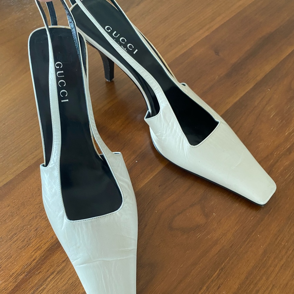 Authentic pre-owned Gucci Slingback size 40.5 C